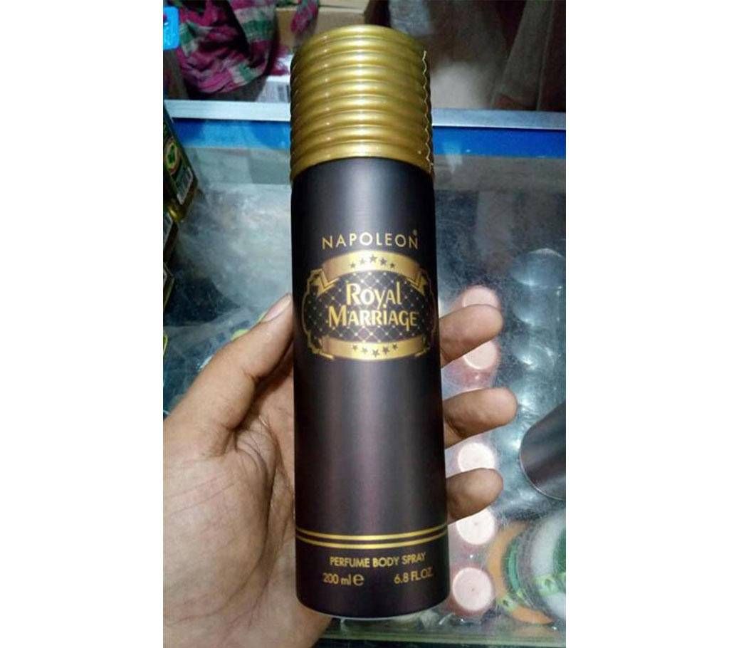 Royal Marriage (Napoleon) body spray for men 