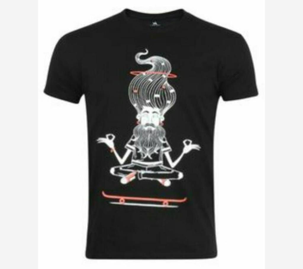 Digital Lalon Mens Round Neck T-Shirt