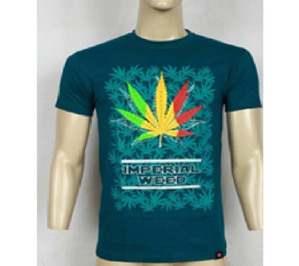 half sleeve round neck gents t shirt 