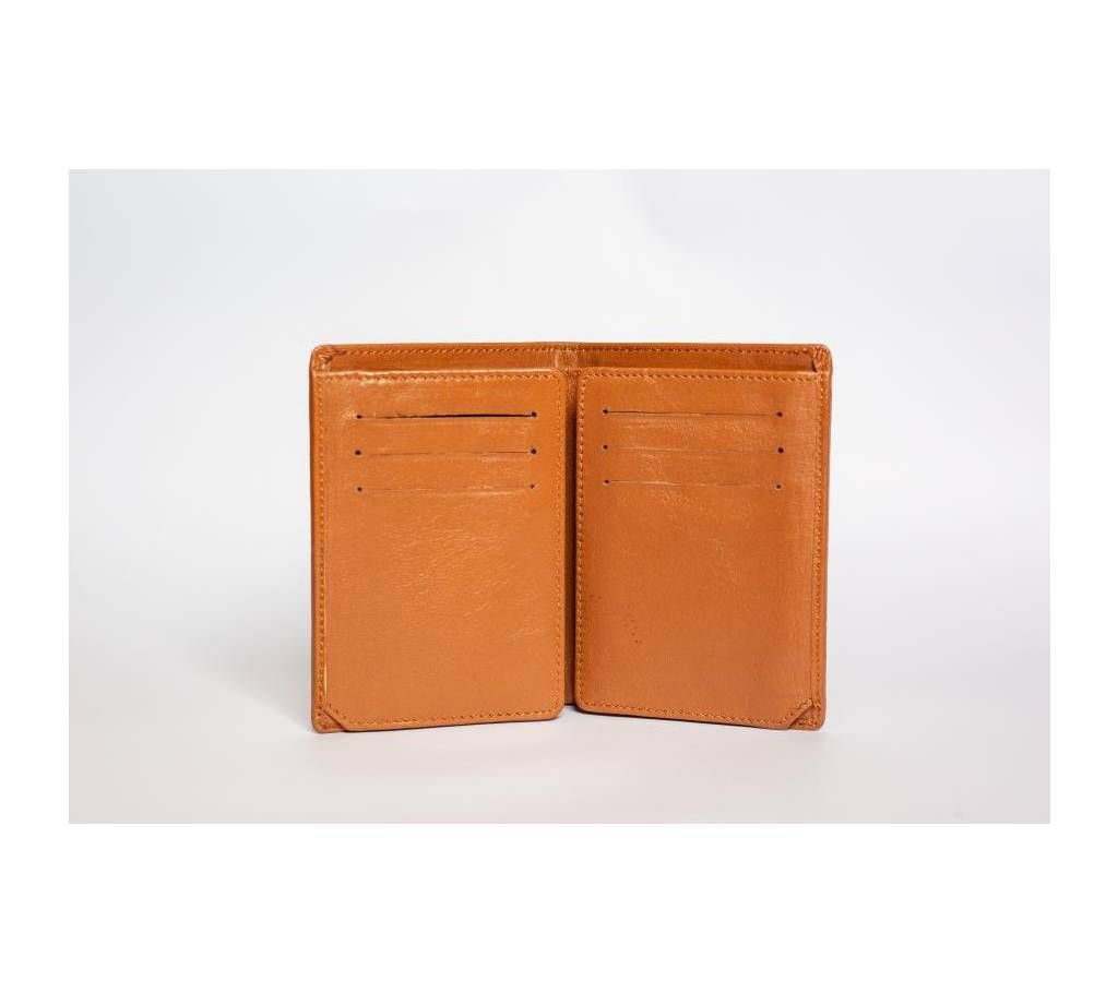 Genuine gents wallet mustard color