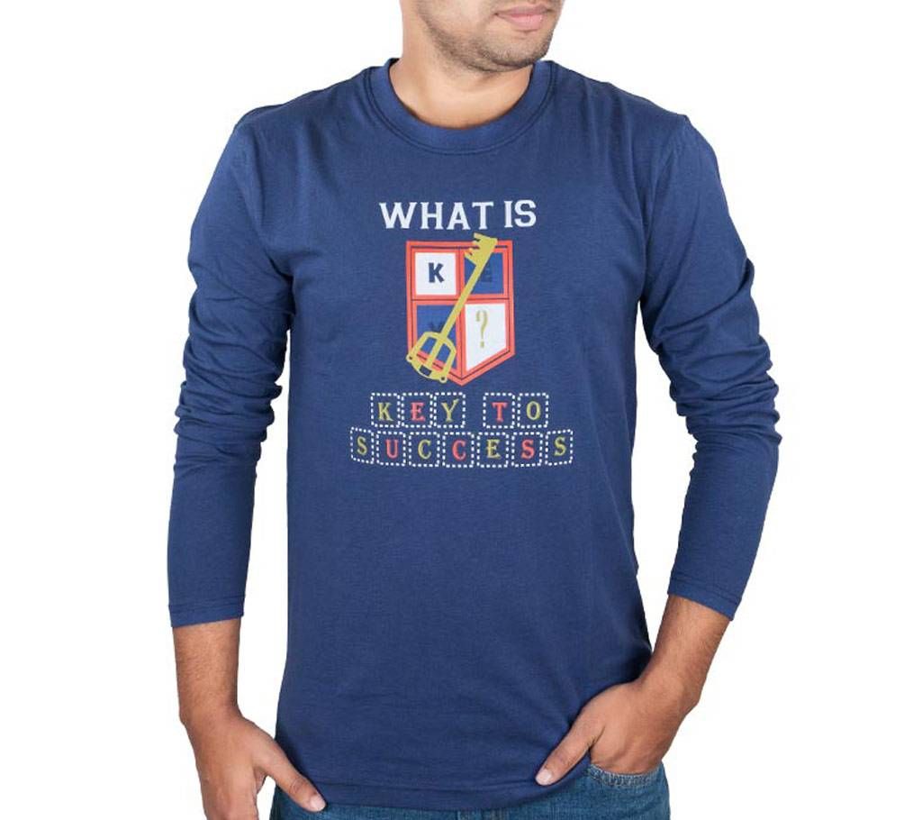Mens Full Sleeve T-Shirt 37939 - ANO.NAVY