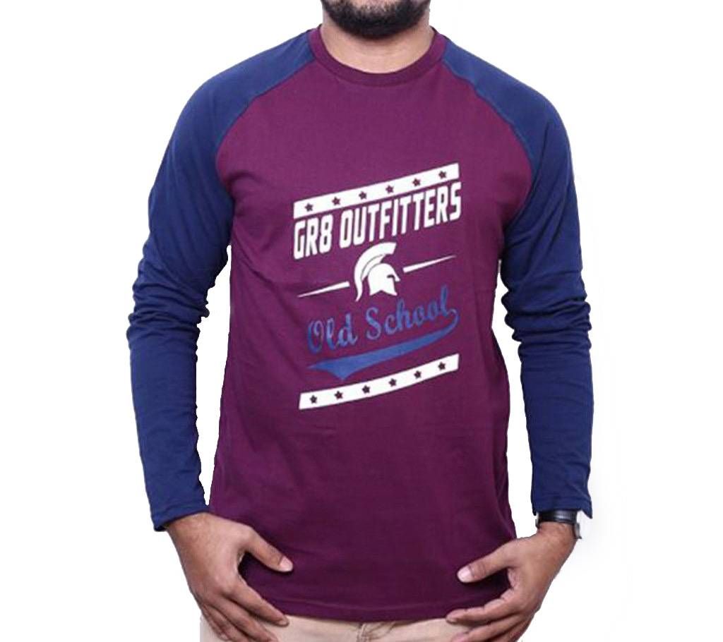 Men's Full Sleeve Round Neck T-Shirt