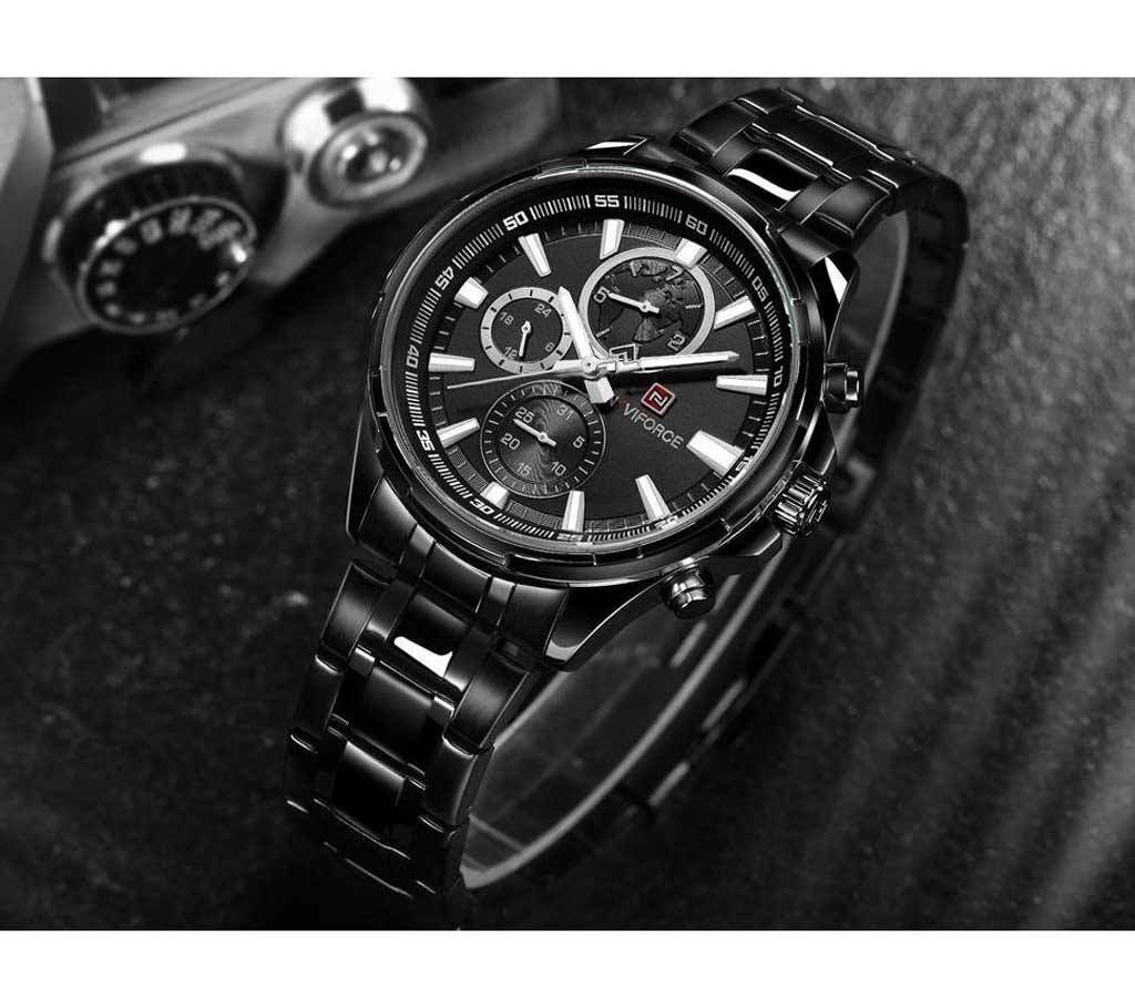 Product details of NAVIFORCE Watch Men Fashion Sport Full Steel