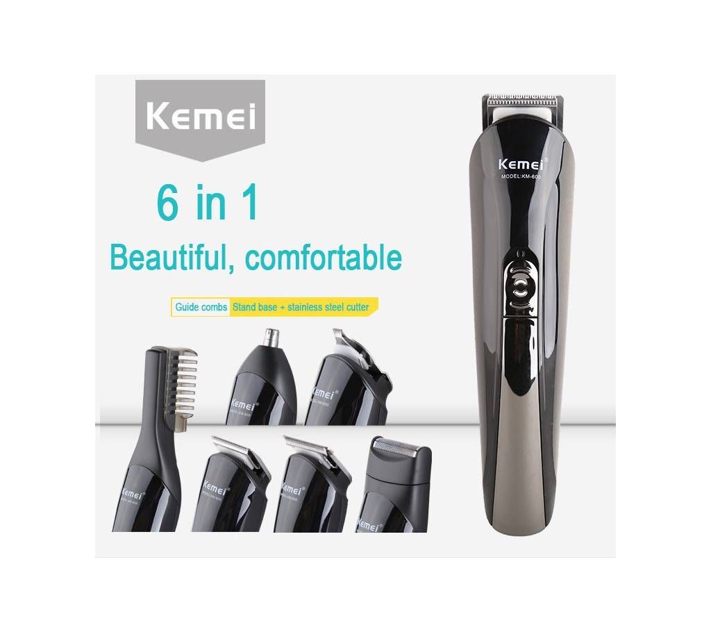Kemei 6 in 1 Hair Trimmer
