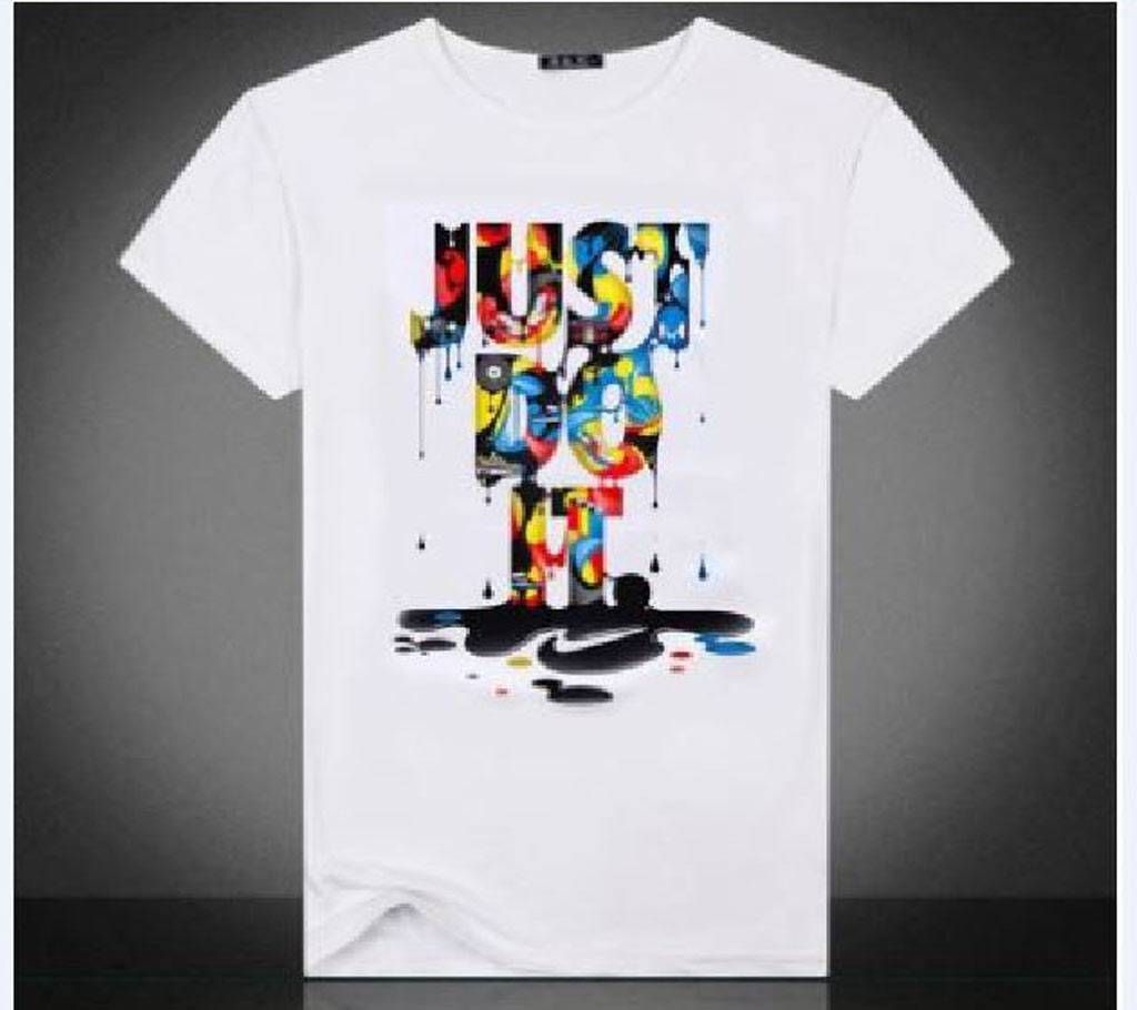 Gents Half Sleeve Printed T Shirt 