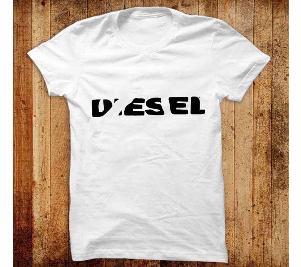 Mens Diesel Cotton Round Neck  t-shirt