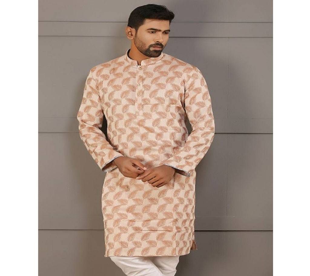 Sufi Print Panjabi For Man   1004