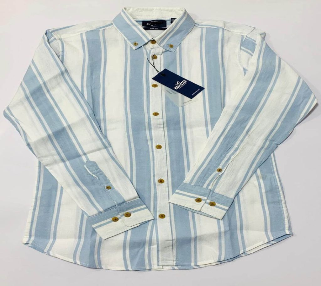 Full Sleeve Cotton Stripe Shirt