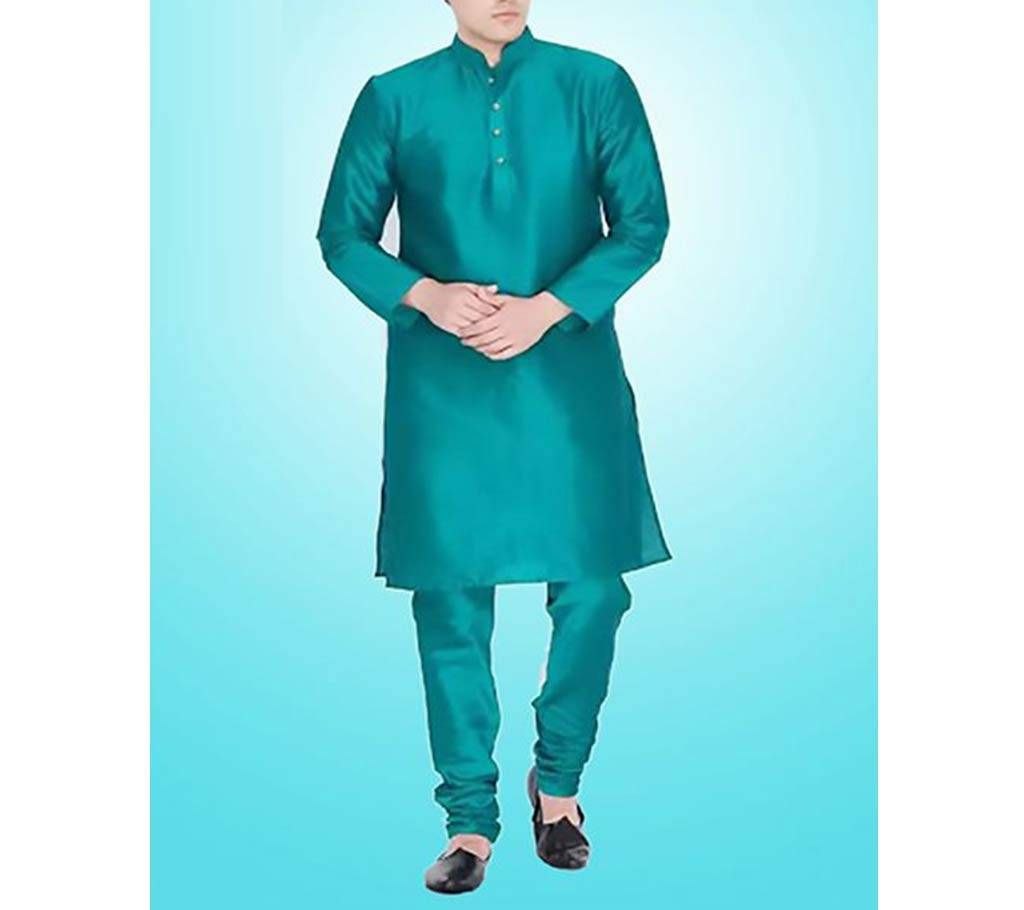 Men Solid Straight Panjabi