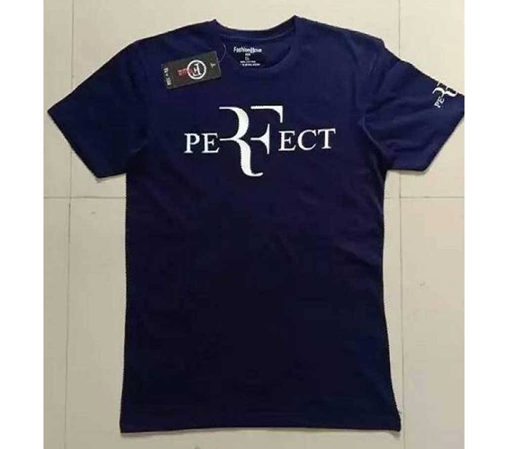 Perfect Mens Half  sleeve Cotton T-shirt