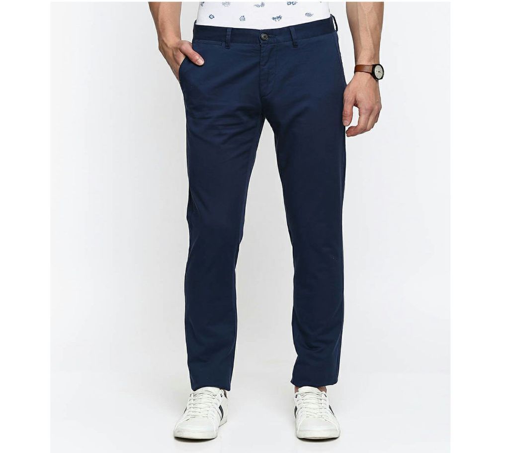 Mens  Gabardine Pant - Navy Blue 