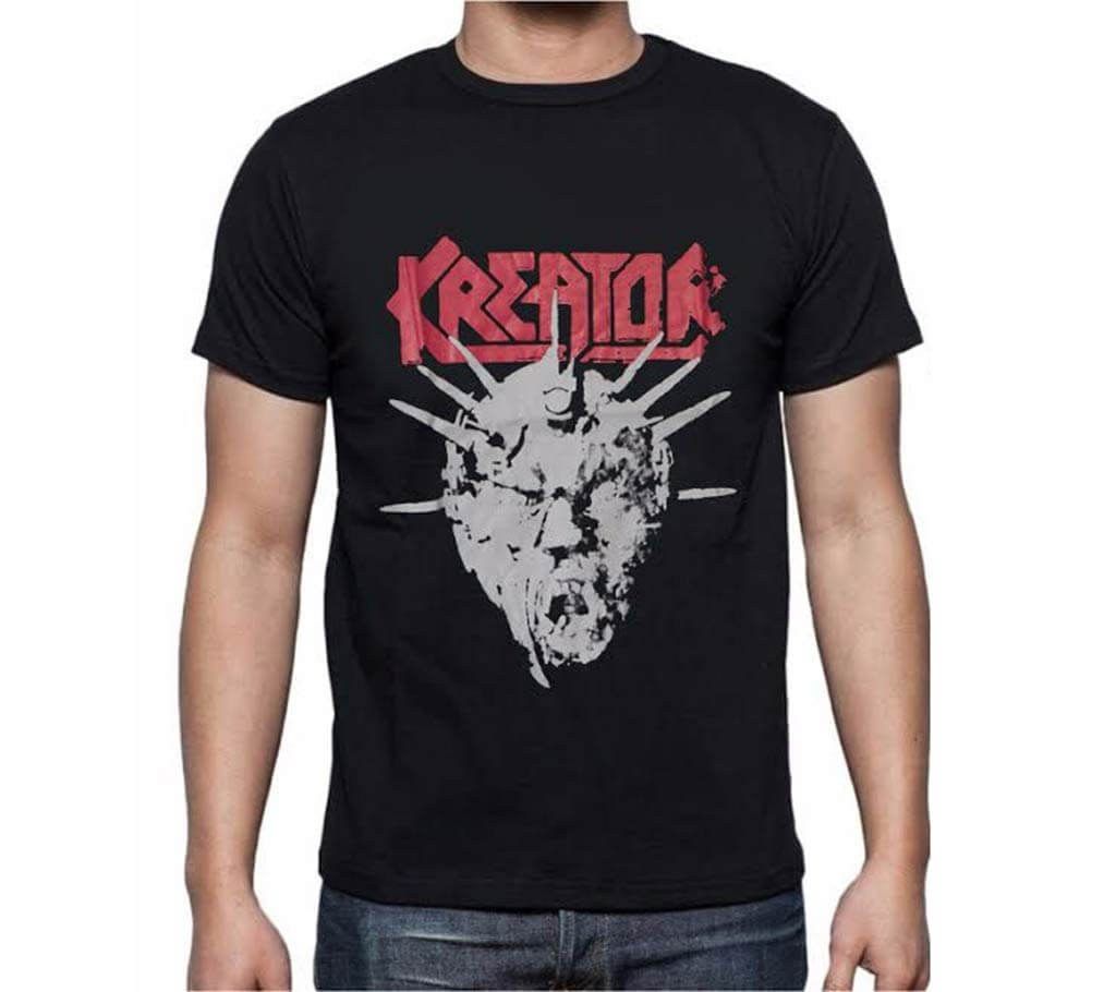 Kreator Men's Round Neck T-Shirt (Black)