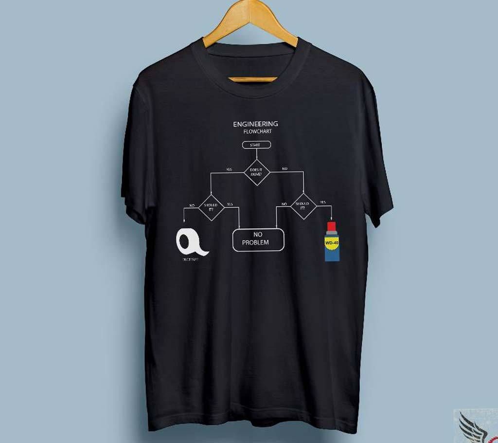 Engineering Round Neck T-Shirt