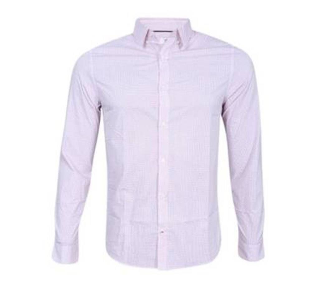 Light Pink Cotton Forma Shirt