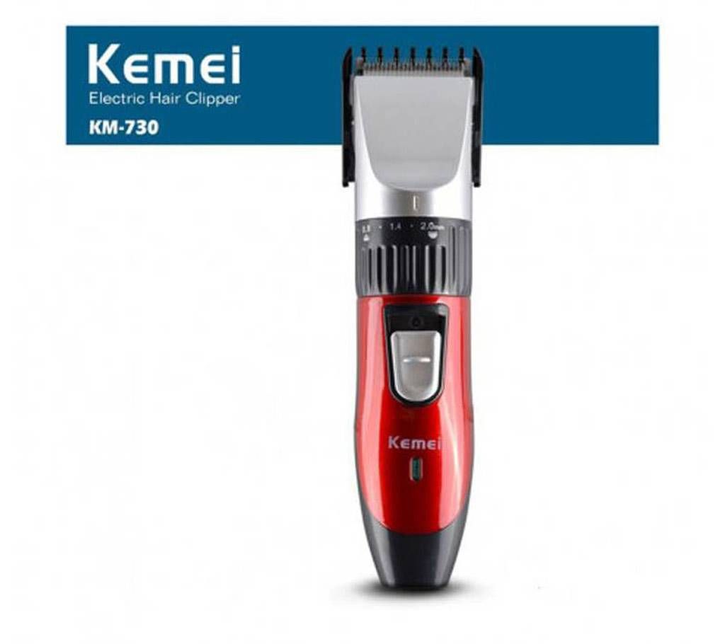 Kemei KM-730 Rechargeable Hair Clipper/Trimmer