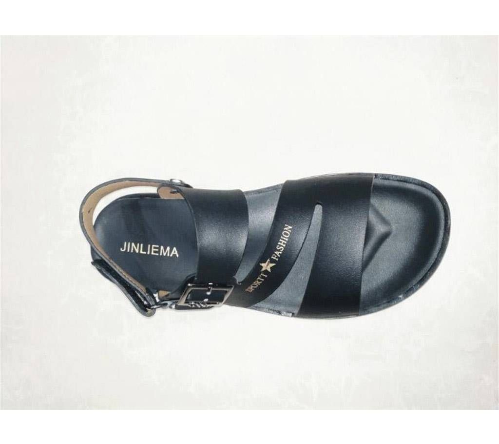 Lather sandal