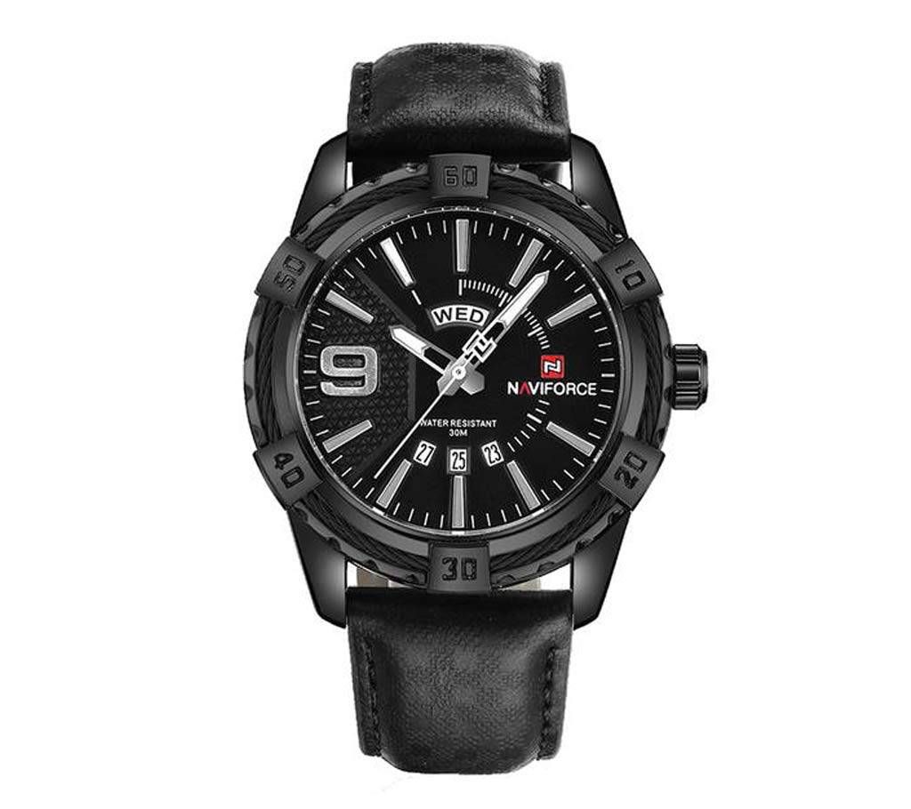 Naviforce Eid Collection NF9117 Quartz PU Leather Watch 