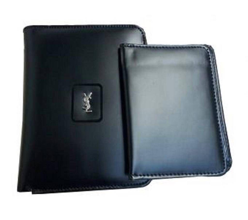 Black wallet for man buy 1 get 1 free