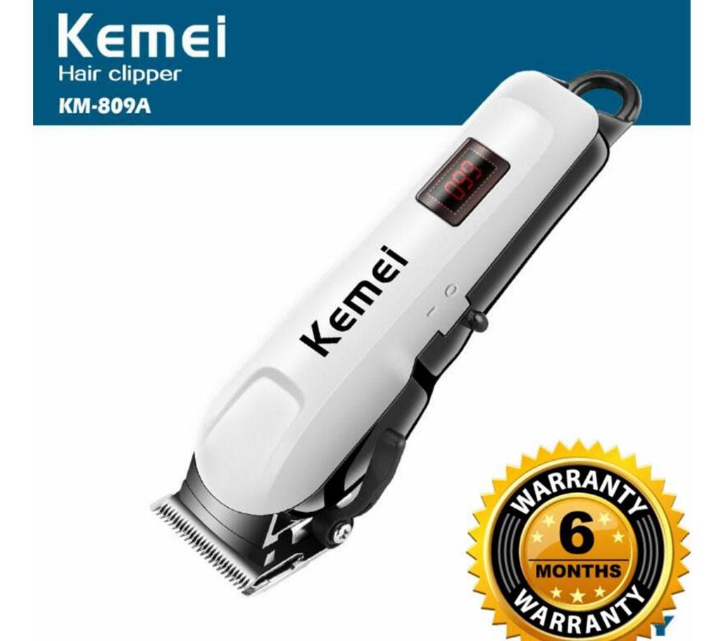 kemei KM-809A AC/DC Rechargeable Hair Clipper