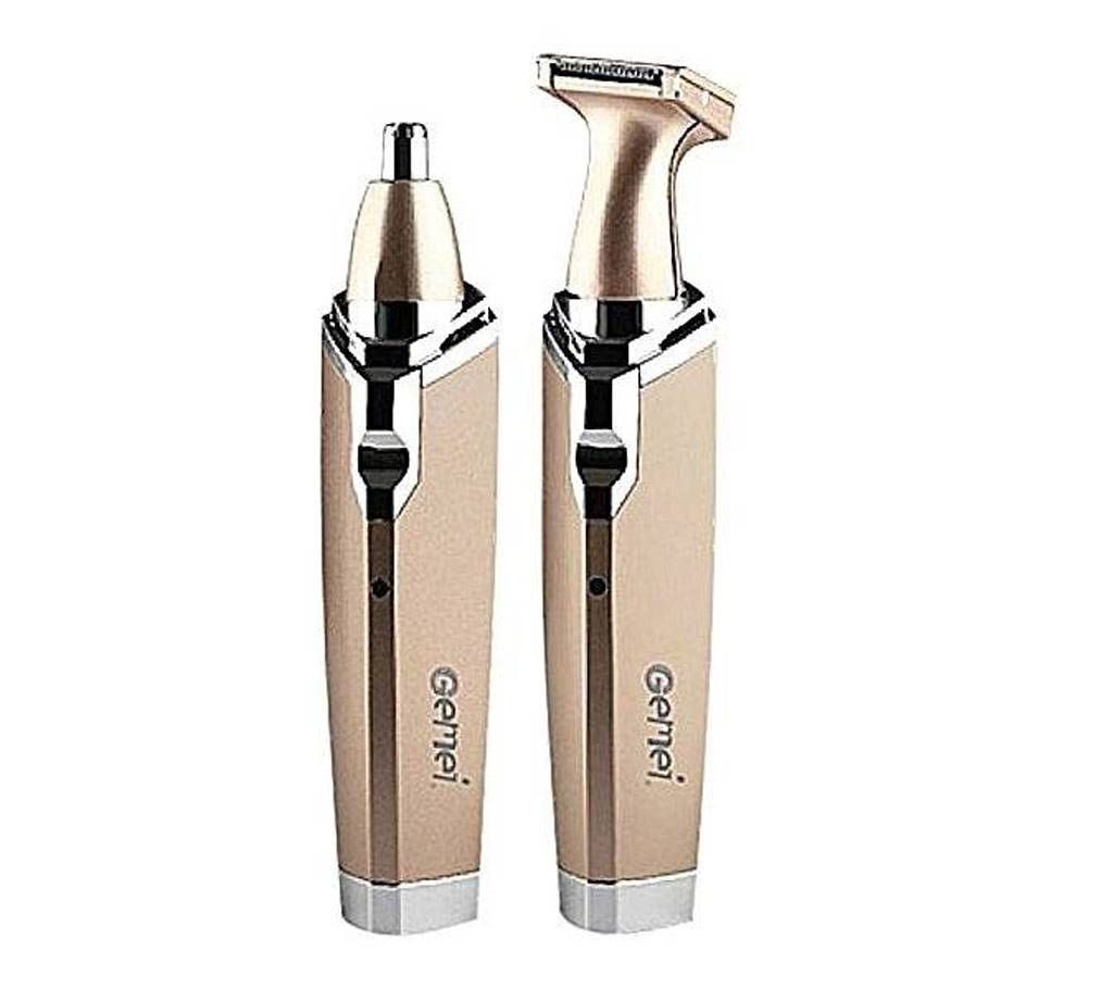 Gemei 2 in 1 Clipper and Trimmer - Gold