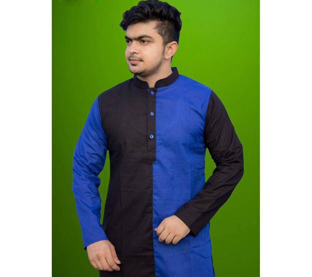 black & blue Panjabi for men 