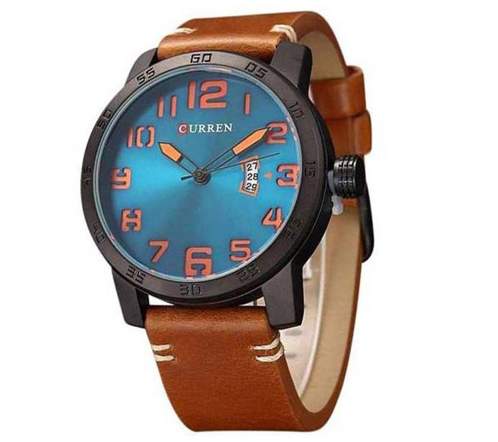 WRM02 - Leather Wrist Watch