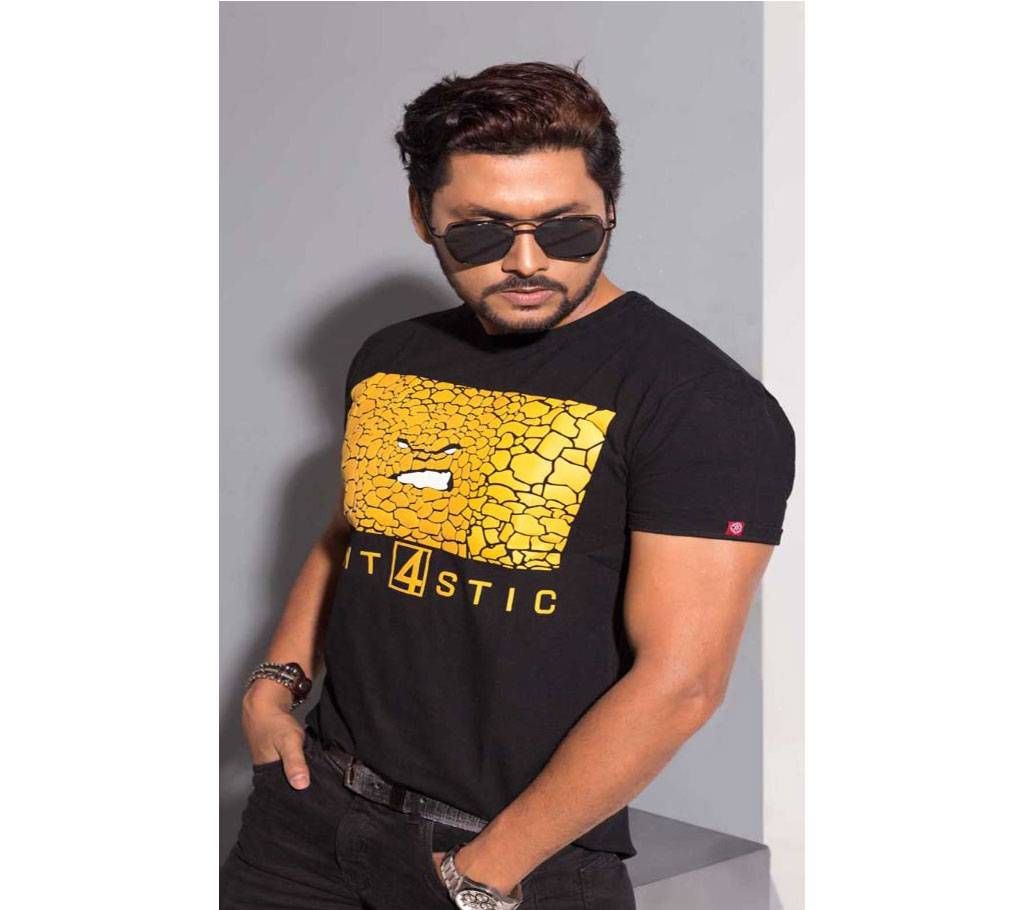 IT4STIC Gents Half Sleeve Cotton T-Shirt