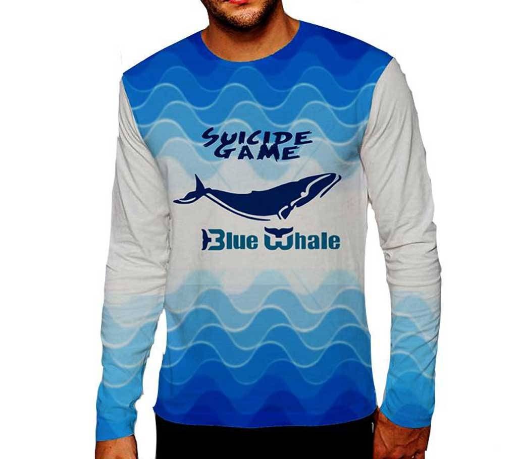 Blue Whale Full Sleeve t-shirt