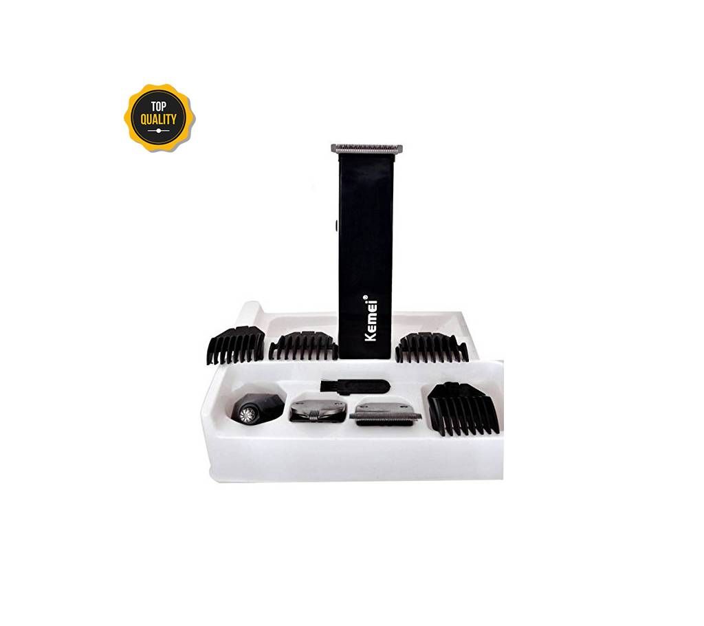 KM-3580 4 in 1 Rechargeable Grooming Trimmer Kit