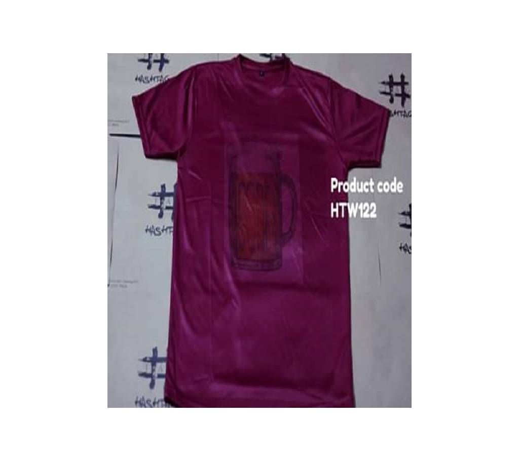 Micro PP Fabric Mix Cotton T-Shirt for Men