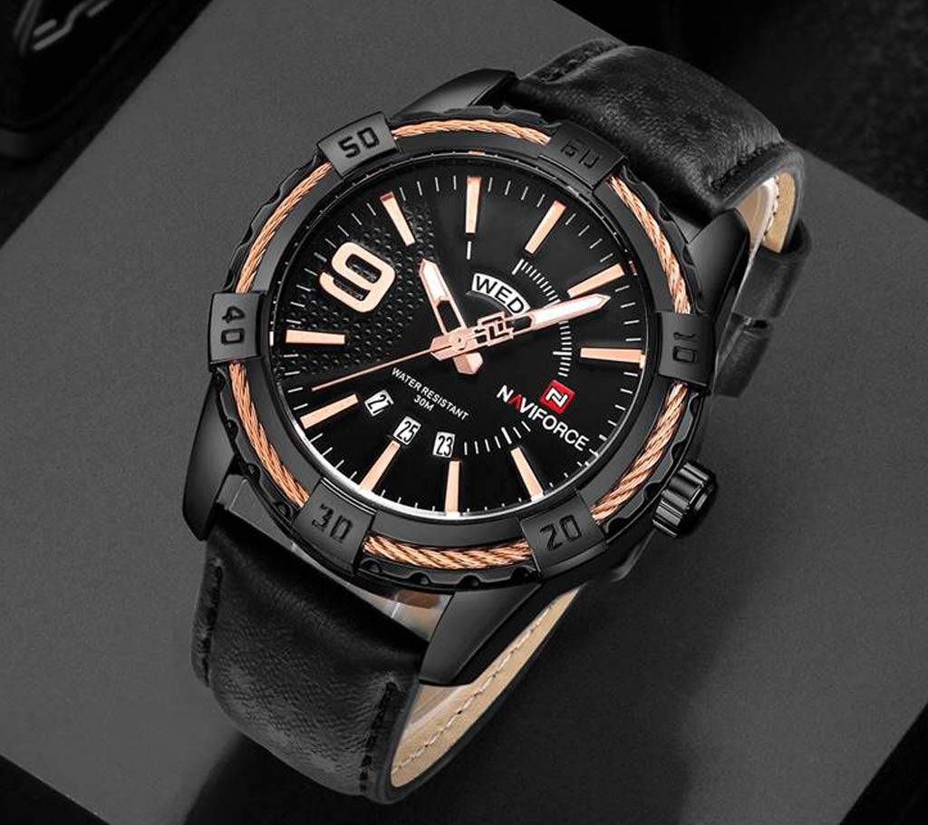 NAVIFORCE NF9117BRG Belt Gents Watch