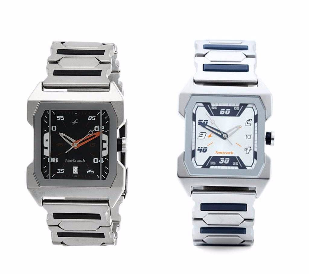 Fastrack Stainless Steel Gents Watch