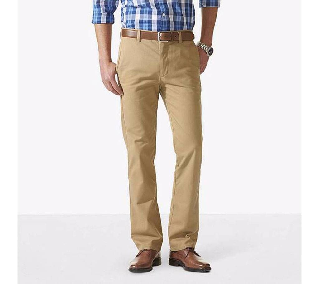 Casual khaki gabardine pant for men 