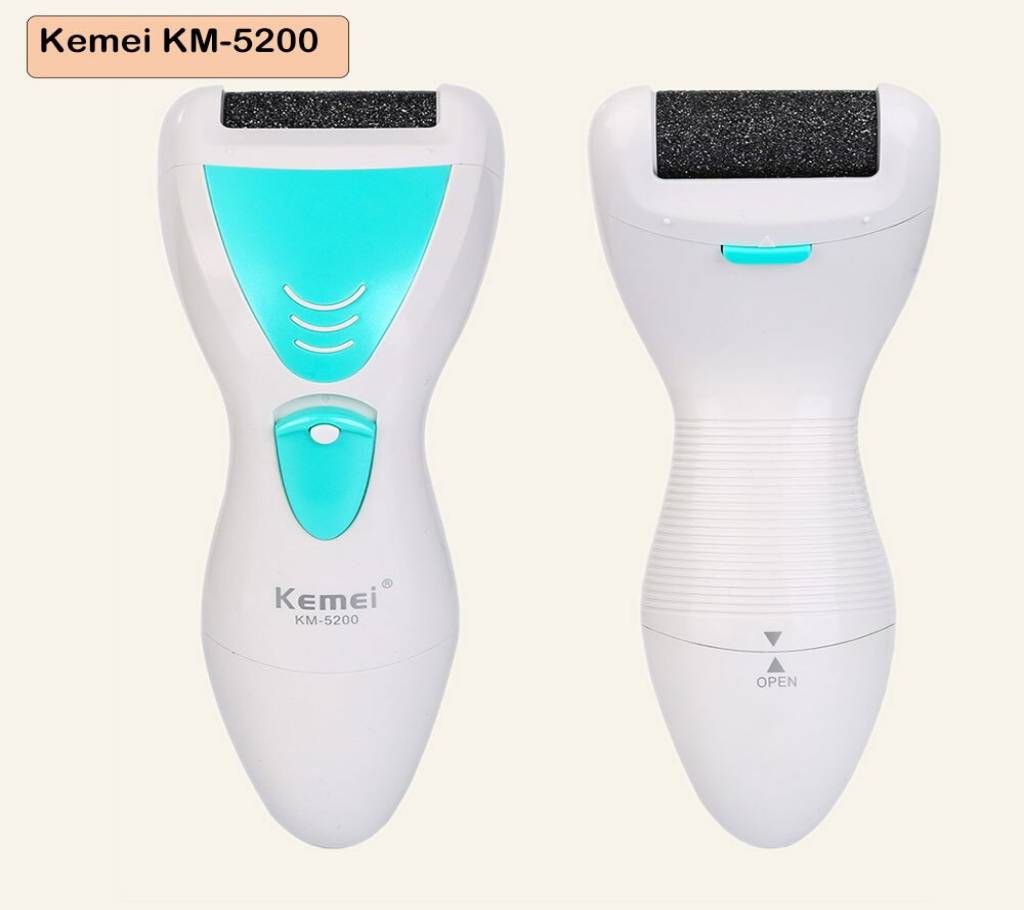 Kemei KM-5200 Waterproof Electric Foot Callus Remover Pedicure Tool