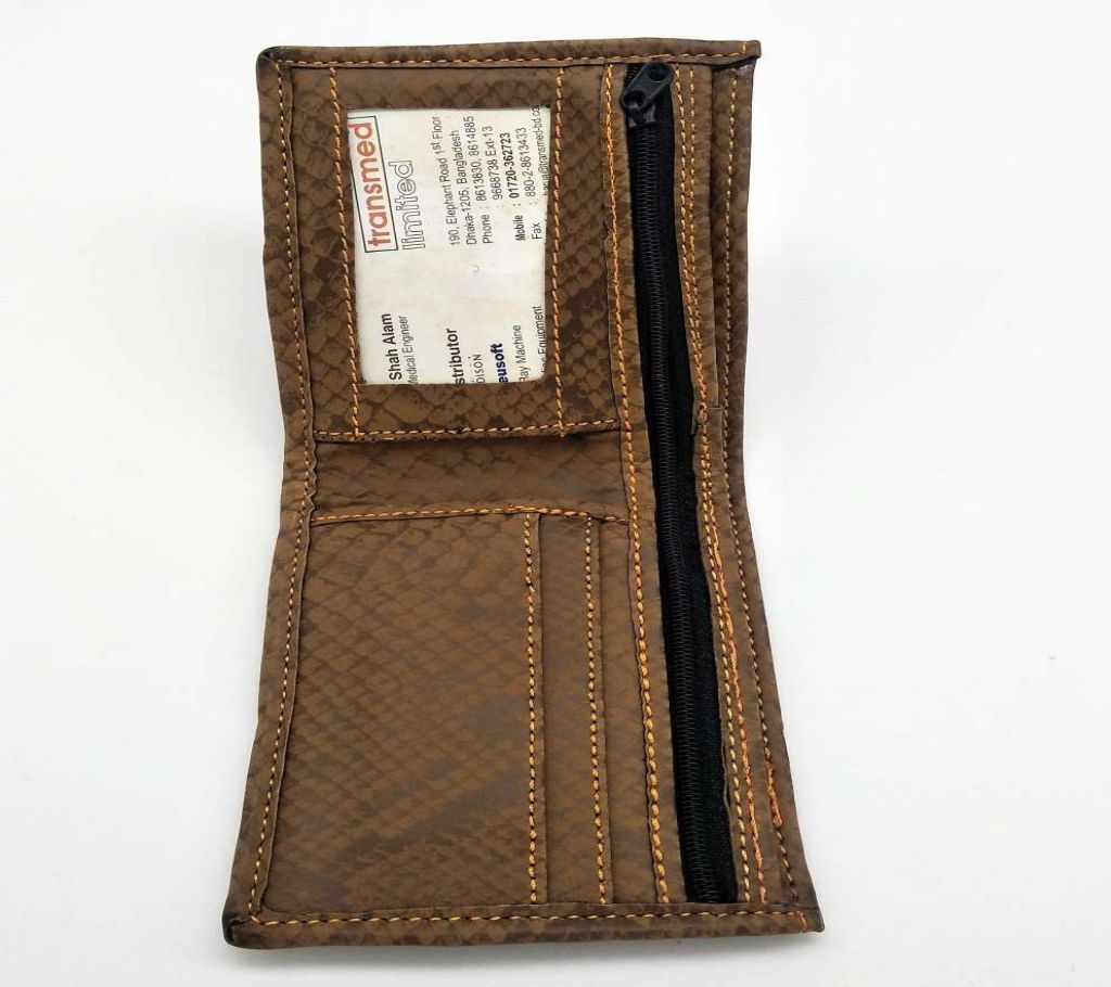 Brown Color Money Bag For Men