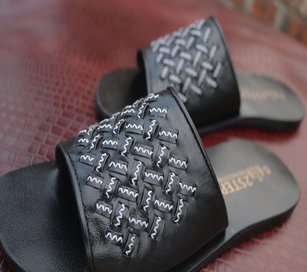 Men leather sandal