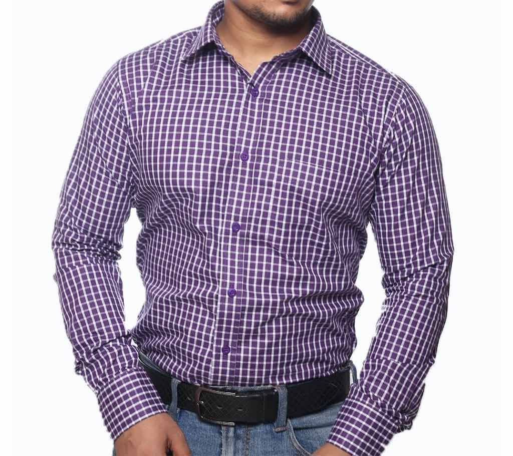 Formal Check Shirt For Men 