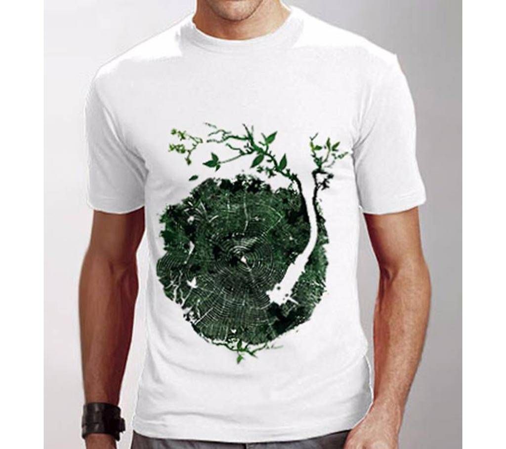LIFE OF NATURE Gents Half Sleeve Cotton T-shirt 