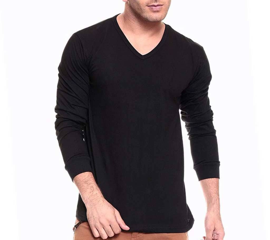 Full sleeve black gents Sweater