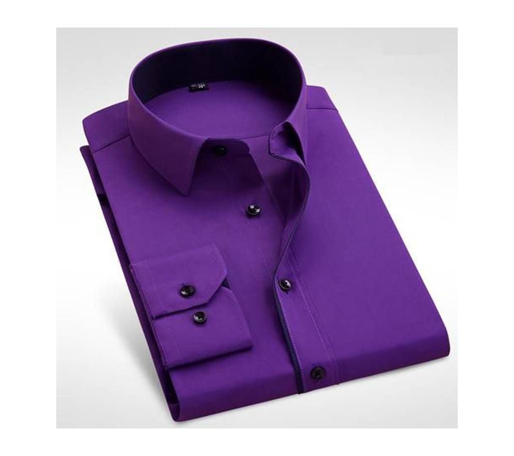 Violet Color Formal Shirt