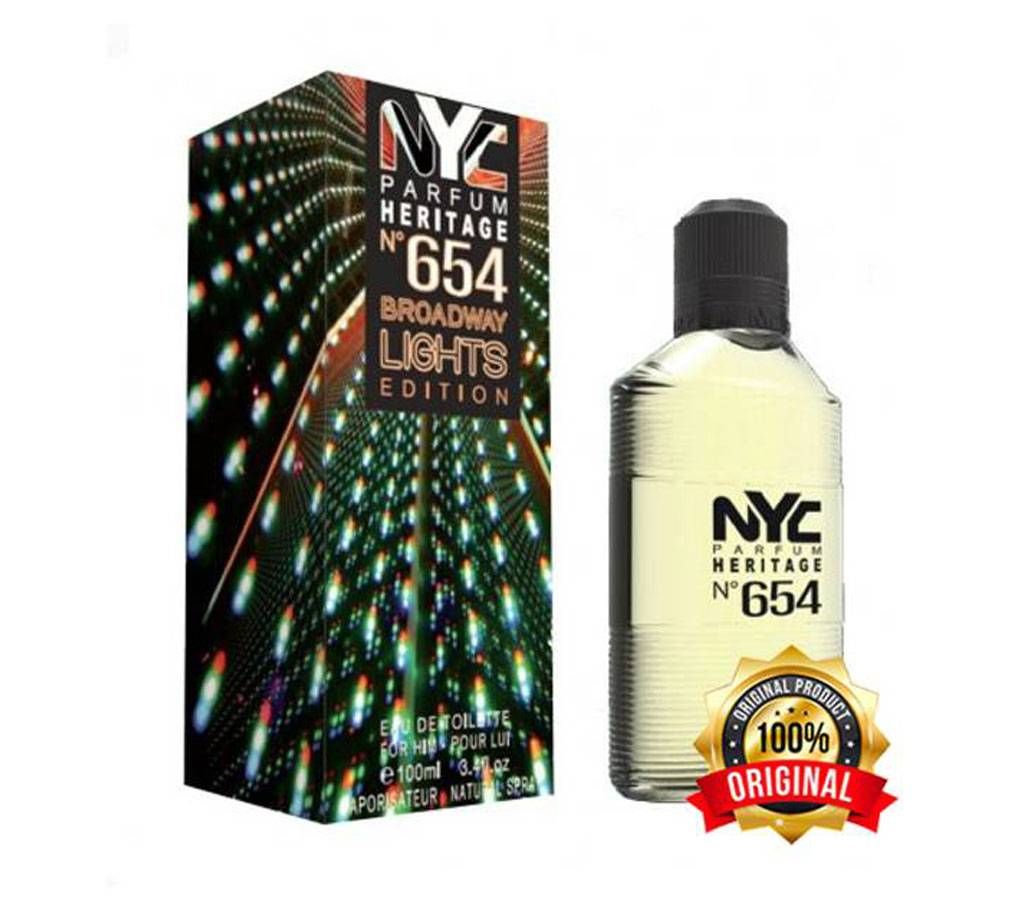 NYC (Made in USA) BroadwayLight EDP No-654 for MEN