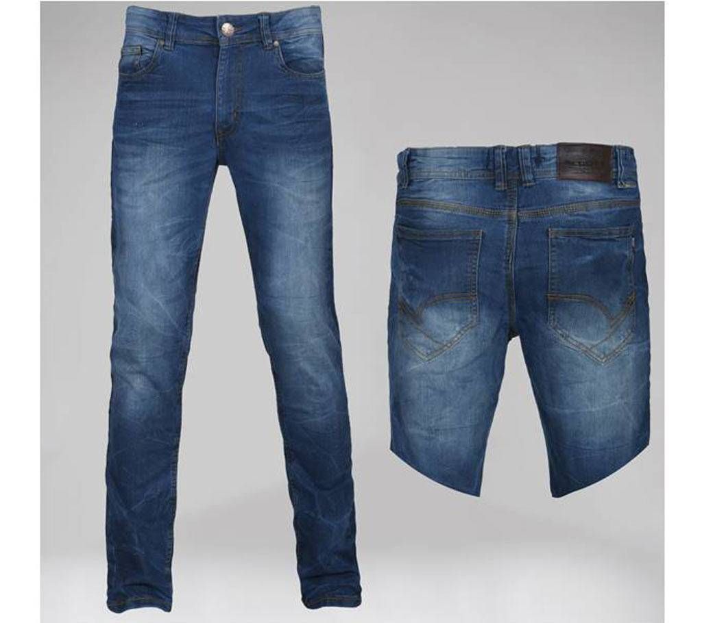 Mens Fade Stitch Jeans Pant