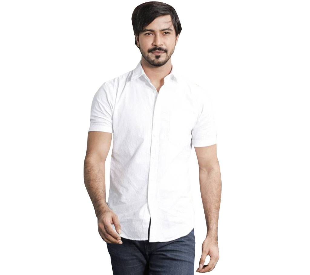 Grameen UNIQLO Linen short sleeve shirt 

