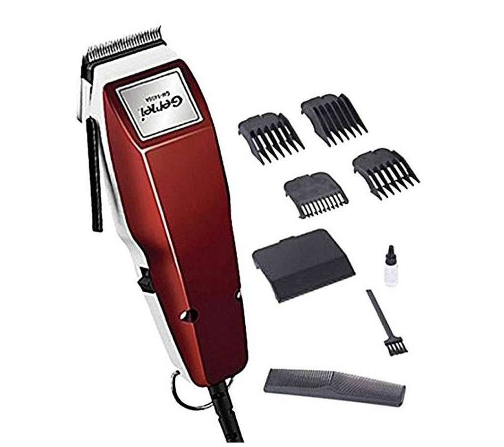 Professional Hair Clipper Trimmer GM-1400A - Red