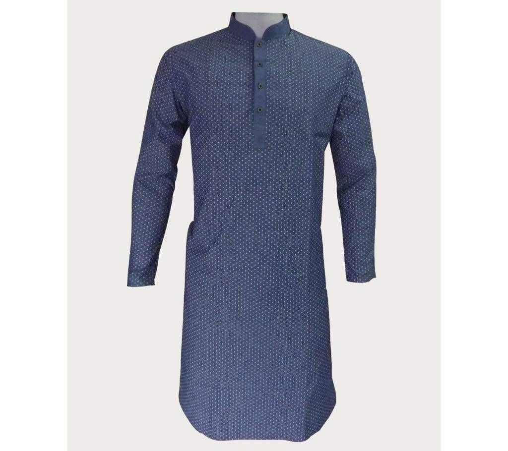 Fancy Cotton Panjabi Ash 