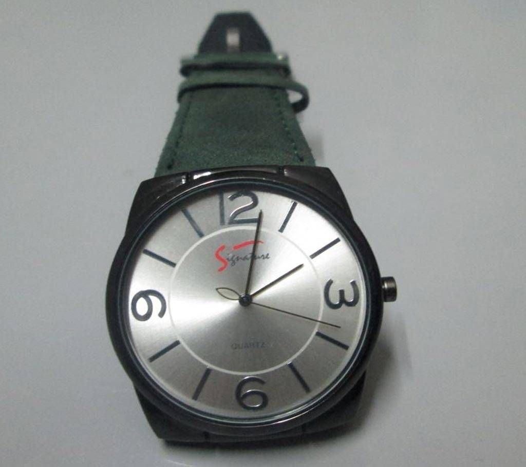 Signature Gents Wrist Watch 