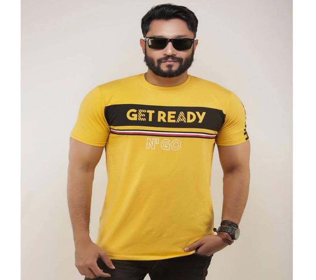 Get Ready Gents Half Sleeve T Shirt 