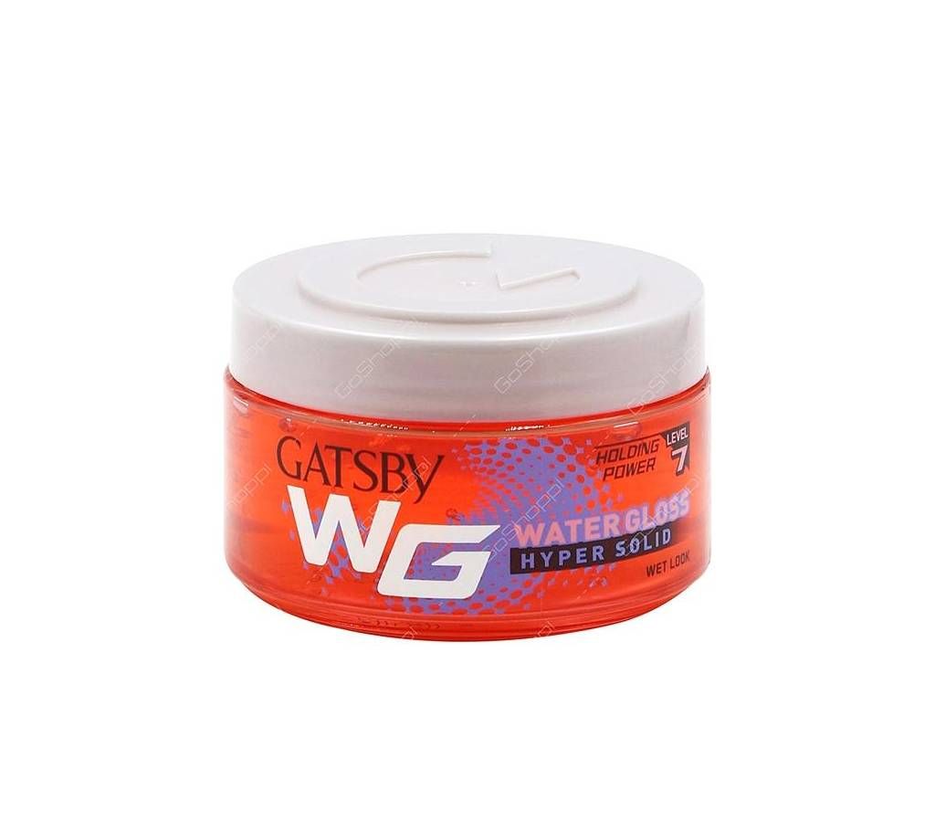 Gatsby Water Gloss Hyper Solid Hair Gel For Men - 75ml India 