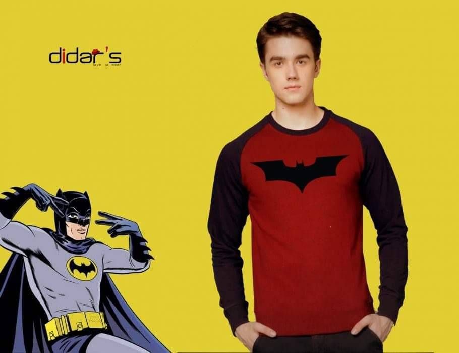 Batman Red Full Sleeve for Men 
