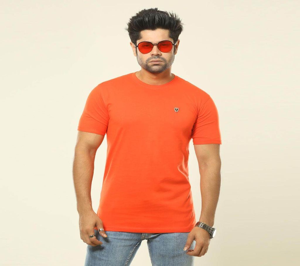  Scarlet Cotton T-Shirt for Men
